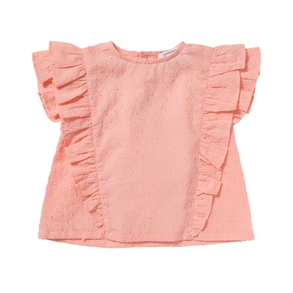 Chuppa Blouse - Coral Pink